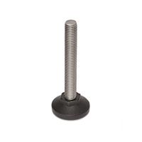 GN 839.5 Levelling Feet Foot Plastic Screw Stainless Steel Fixed